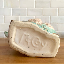 Load image into Gallery viewer, Jacks Daughter of All Trades Vintage Antique Mid-Century Kitsch Store Shop Reseller Etsy Shopify Toronto Canada Free Porch Pick Up Local Delivery Worldwide Shipping Judy Weinberg Unique Housewarming Gift Sustainable Gift Wedding Gift Home Decor Collectible Collector Gift Farmhouse Cottagecore Cottage Lodge Shabby Chic Industrial Art Deco Art Pottery McCoy Pottery matte pink Hyacinth vase McCoy Pottery 1950 art pottery
