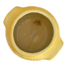Load image into Gallery viewer, Adorable vintage, mid-century era Pup in the Pot ceramic cookie jar. Crafted by American Bisque, 1950s. A delightful addition to your cookie jar collection and kitchen decor!

In as found vintage condition, no chips, hairline fracture to the base, normal crazing commensurate with age.

Measures 6 1/2 x 6 x 11 1/2 inches
