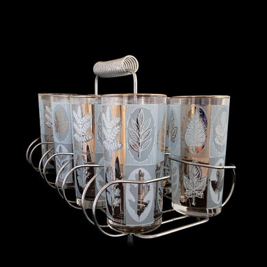 A set of eight mid-century vintage 