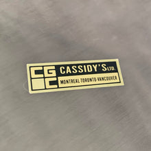 Load image into Gallery viewer, Jacks Daughter of All Trades Vintage Antique Mid-Century Kitsch Store Shop Reseller Etsy Shopify Toronto Canada Free Porch Pick Up Local Delivery Worldwide Shipping Judy Weinberg Unique Housewarming Gift Sustainable Gift Wedding Gift Home Decor Collectible Collector Gift Farmhouse Cottagecore Cottage Lodge Shabby Chic Industrial round metal serving tray enamled pink roses cream ground polished chrome rim Cassidy's Ltd. Canada 1960s serveware barware
