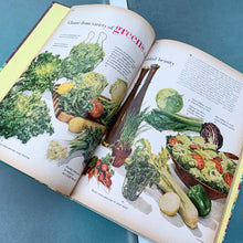 Load image into Gallery viewer, Better Homes and Gardens is known for its fabulous cookbooks. This hardcover cookbook focuses on salad inspired recipes. Its 160 pages are filled with amazing  recipes along with many colour photographs. Originally published by Meredith Corporation, USA, 1965. This is the fifth printing, 1969.   In great vintage condition with normal age-related yellowing.
