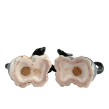 Load image into Gallery viewer, Jacks Daughter of All Trades Vintage Store Shop Etsy Shopify Toronto Canada Free Porch Pick Up Local Delivery Worldwide Shipping Judy Weinberg Unique Hostess Sustainable Gift Home Decor Collector Day Farmhouse Cottagecore Cottage Grannycore Shabby Chic Kitchen Collectible Decor Tableware hand painted Snirky and Sally circus dog salt and pepper shakers Artmark Japan 1950s kitschy 
