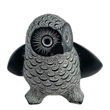 Load image into Gallery viewer, Pay homage to Canadian craftsmanship with this vintage snowy owl sculpture, faithfully reimagined from Thomas McPhee's cherished original. Each figurine is hand-carved using time-tested methods, shaped from a mineral composite that captures soapstone's distinctive warmth and tactile appeal. Born from BOMA Canada's celebrated 1970s–1990s legacy, this delightful piece brings personality and artistic soul to any shelf—a treasure for collectors and nature enthusiasts alike.
