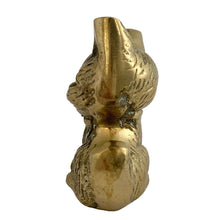 Load image into Gallery viewer, Vintage Brass Cat Figurine — 1970s Taiwan
