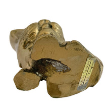 Load image into Gallery viewer, Vintage Brass Cat Figurine — 1970s Taiwan
