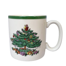 Load image into Gallery viewer, Spode Christmas Tree Porcelain Mug, 9 oz
