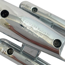 Load image into Gallery viewer, New in box Star Trek USS Enterprise NCC-1701 pizza cutter modeled after the original series. Made of all metal construction with a stainless steel blade. Officially licensed Star Trek collectible, designed by Think Geek™ 2010. Boldly cut pizza where no man has cut before!

In excellent used condition, in original box.
