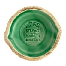 Load image into Gallery viewer, Base of vintage SylvaC vase showing impressed maker's mark: 2752 SYLVAC 4 MADE IN ENGLAND, Shaw &amp; Copestake, 1950s–60s
