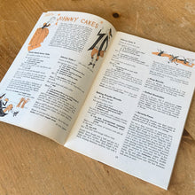 Load image into Gallery viewer, This vintage softcover The New England Cookbook. There are 68 pages with 191 favorite all-American dishes with black and white and colour illustrations and photographs. Prepared by the Staff Home Economists at the Culinary Arts Institute of Chicago. Originally published in 1956 and reprinted in 1973. Illustrated by Lou Peters. A handy guide of fabulous recipes.

In excellent vintage condition, appears unused. Age-related foxing/yellowing of the pages.

Measurements 6 x 8 3/4 inches
