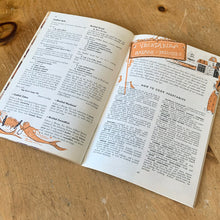 Load image into Gallery viewer, This vintage softcover The New England Cookbook. There are 68 pages with 191 favorite all-American dishes with black and white and colour illustrations and photographs. Prepared by the Staff Home Economists at the Culinary Arts Institute of Chicago. Originally published in 1956 and reprinted in 1973. Illustrated by Lou Peters. A handy guide of fabulous recipes.

In excellent vintage condition, appears unused. Age-related foxing/yellowing of the pages.

Measurements 6 x 8 3/4 inches
