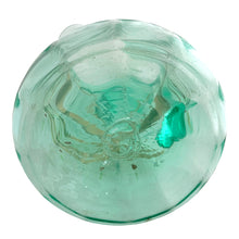 Load image into Gallery viewer, Jacks Daughter of All Trades Vintage Antique Mid-Century Kitsch Store Shop Reseller Etsy Shopify Toronto Canada Free Porch Pick Up Local Delivery Worldwide Shipping Judy Weinberg Unique Housewarming Gift Sustainable Gift Wedding Gift Home Decor Collectible Collector Gift Farmhouse Cottagecore Cottage Lodge Shabby Chic Victorian era green uranium glass pitcher hand painted gold white red enamel decoration ruffle crimped rim applied handle Glows under black light Fenton Art Glass  early 20th century
