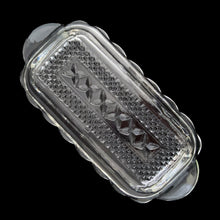 Load image into Gallery viewer, Vintage Wexford Glass Covered Butter Dish | Anchor Hocking USA
