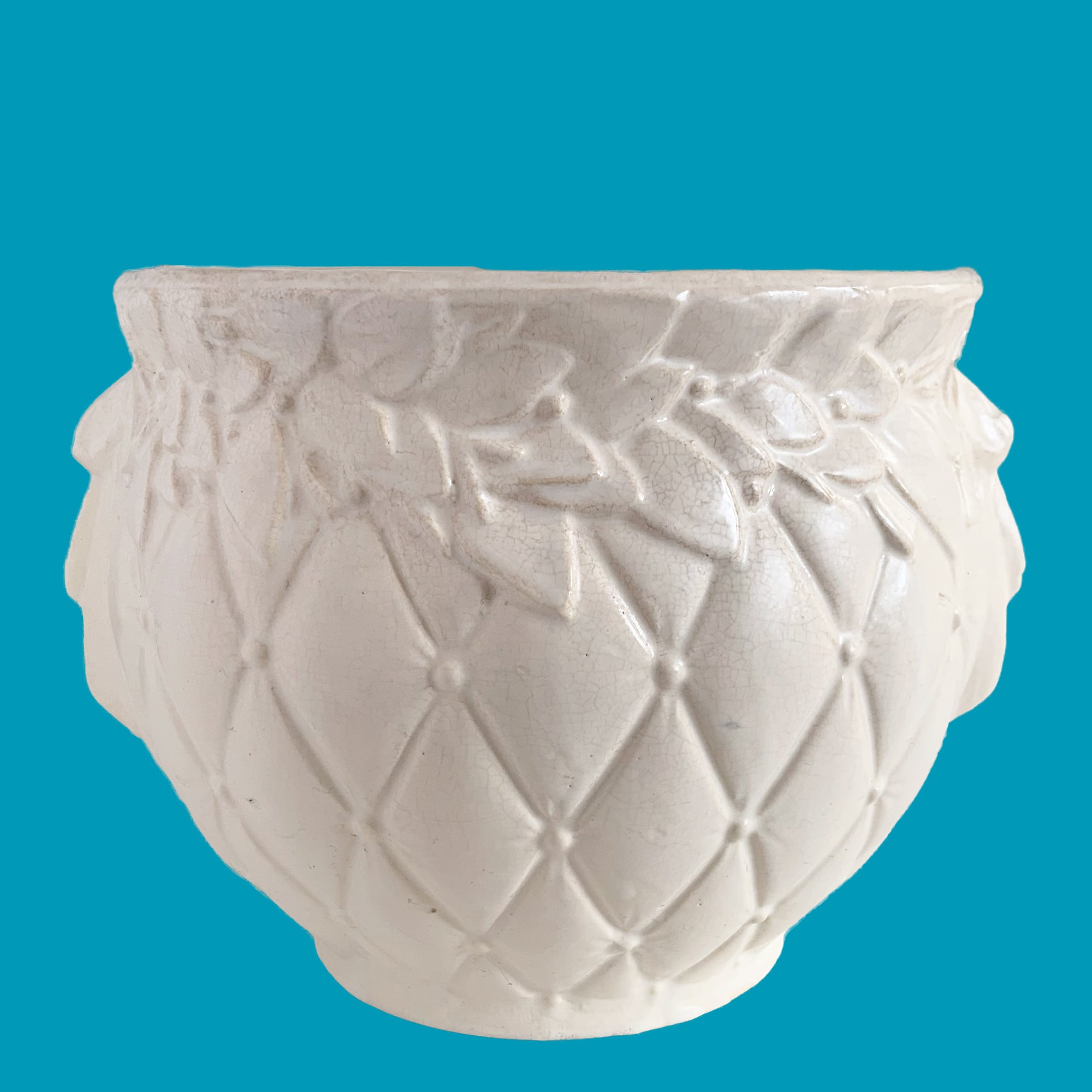 WhiteMatteTierraCushionCeramic