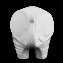 Load image into Gallery viewer, Vintage Modernist White Figural Elephant Ceramic Coin Bank, Jonathan Adler
