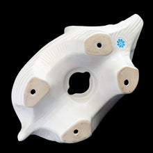 Load image into Gallery viewer, Vintage Modernist White Figural Elephant Ceramic Coin Bank, Jonathan Adler
