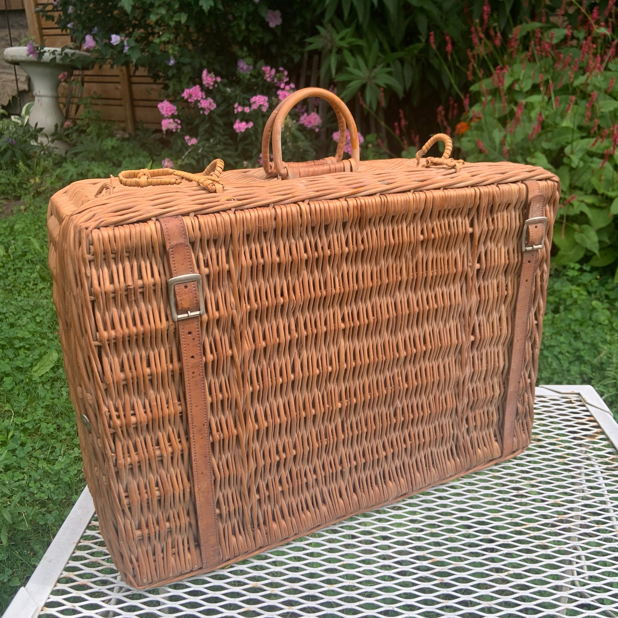 美品　Vintage picnic basket Vintage Picnic Basket | Pop-up Picnic