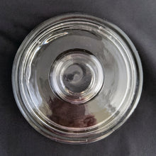 Load image into Gallery viewer, Highly collectible antique vintage Wrigley&#39;s Spearmint Gum clear glass advertising apothecary jar with the company and product logo impressed on the bottom. 
