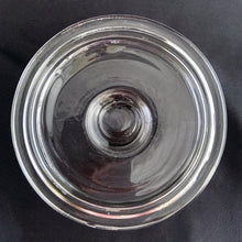 Load image into Gallery viewer, Highly collectible antique vintage Wrigley&#39;s Spearmint Gum clear glass advertising apothecary jar with the company and product logo impressed on the bottom. 
