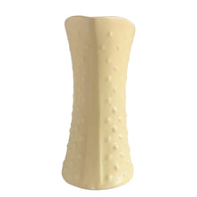 Load image into Gallery viewer, Vintage Matte Yellow &quot;Hobnail Line&quot; Handled Pitcher, Nelson McCoy Pottery, USA
