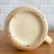 Load image into Gallery viewer, Jacks Daughter of All Trades Vintage Antique Mid-Century Modern Store Shop Reseller Etsy Shopify Toronto Canada Free Porch Pick Up Local Delivery Worldwide Shipping Judy Weinberg Unique Housewarming Sustainable Home Decor Collectible Collector Gift Farmhouse Cottagecore Cottage Grannycore Shabby Chic art deco ceramic creamer pitcher 1504 yellow window thistle Robinson Ransbottom Pottery Co USA 1920s art pottery tableware
