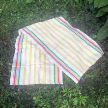 Load image into Gallery viewer, Jacks Daughter of All Trades Vintage Antique Retro Mid-Century Modern Modernist Kitsch Store Shop Reseller Etsy Shopify Toronto Canada Free Porch Pick Up Local Delivery Worldwide Shipping Judy Weinberg Unique Housewarming Hostess Sustainable Gift Home Decor Collectible Collector Mothers Fathers Day Farmhouse Cottage Core Shabby Chic Deck Chair Striped Fabric France
