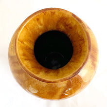 Load image into Gallery viewer, Stunning vintage harvest gold drip glaze urn-shaped redware vase. Produced by Blue Mountain Pottery between 1968 - 1982.  In excellent condition, free from chips/cracks/repairs.  Measures 6-1/4&quot; x 12-1/2&quot;
