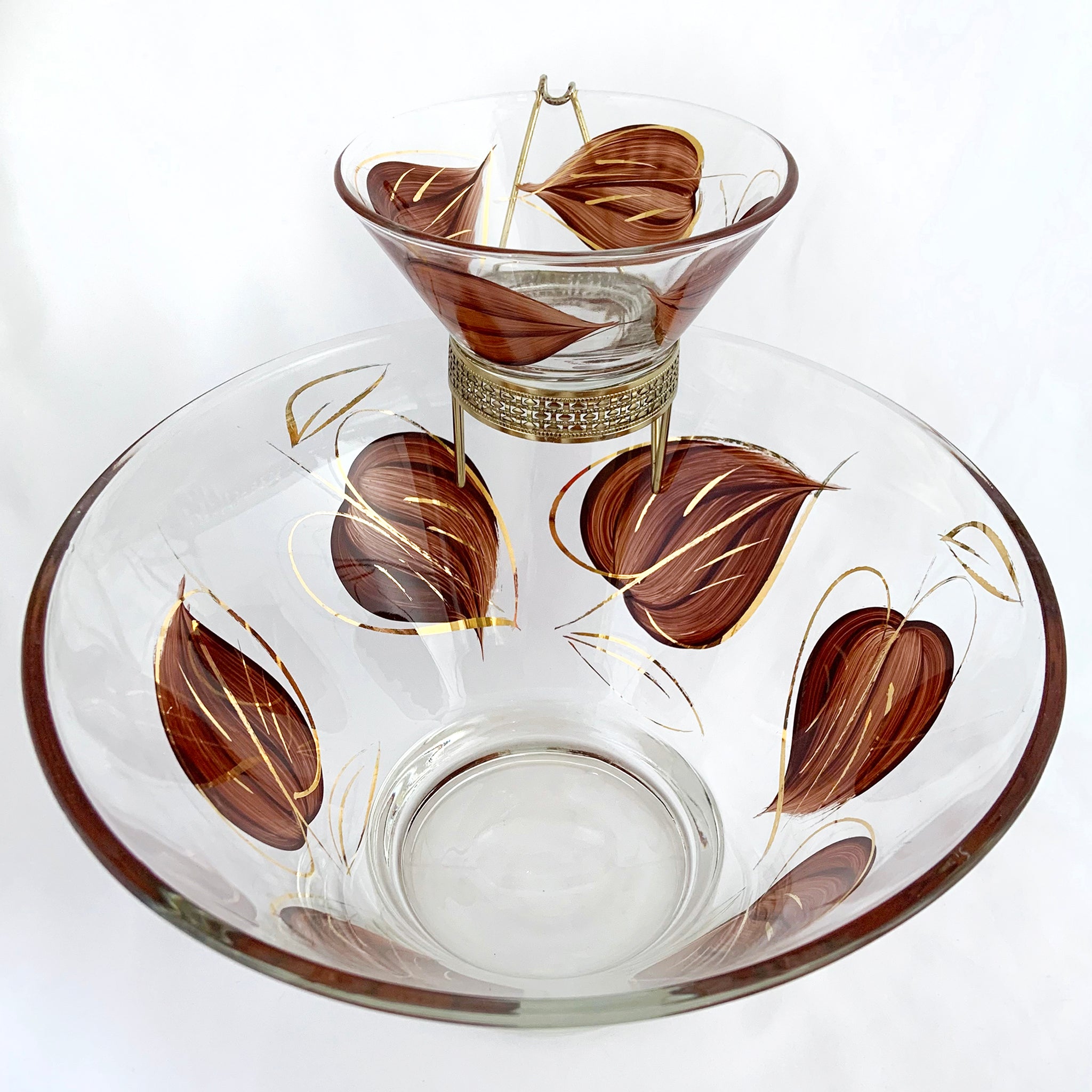Vintage chip and dip outlet