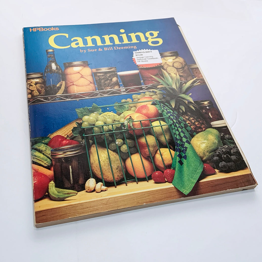 Vintage Canning, Softcover Cookbook, HP Books