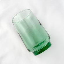 Load image into Gallery viewer, Vintage Mid Century Mid-Century Modern MCM Set Six 6 Emerald Green Finlandia Juice Glasses Anchor Hocking USA retro beverage drinking glass tableware glassware housewares cocktail bar barware cart Entertain Party flea market style home kitchen Unique Gift Freelton Hamilton Toronto Canada Shop Store Community Vendor Seller Reseller
