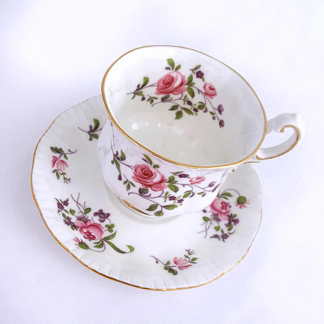 Vintage teacup and saucer in the 