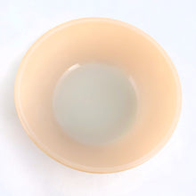 Load image into Gallery viewer, Classic vintage Fire-King peach lustre milk glass cereal bowl. The perfect size for your favourite breakfast cereal. Produced by Anchor Hocking, circa 1960s.  In excellent condition, free from chips/cracks.  Measures 4-7/8&quot; x 2&quot;
