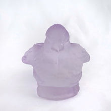Load image into Gallery viewer, Purple Satin Glass Figural Chicken Candle Votive Holder Romantic Candlelight Ambiance Tableware Glassware Home Decor Boho Bohemian Shabby Chic Cottage Farmhouse Victorian Mid-Century Modern Industrial Retro Flea Market Style Unique Sustainable Gift Antique Prop GTA Eds Mercantile Hamilton Freelton Toronto Canada shop store community seller reseller vendor Collector Collection Collectible
