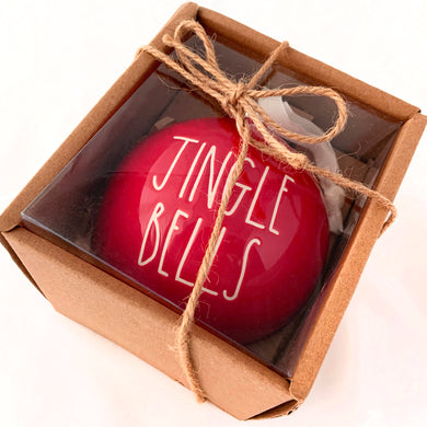 Spread some holiday cheer with this collectible red ceramic 