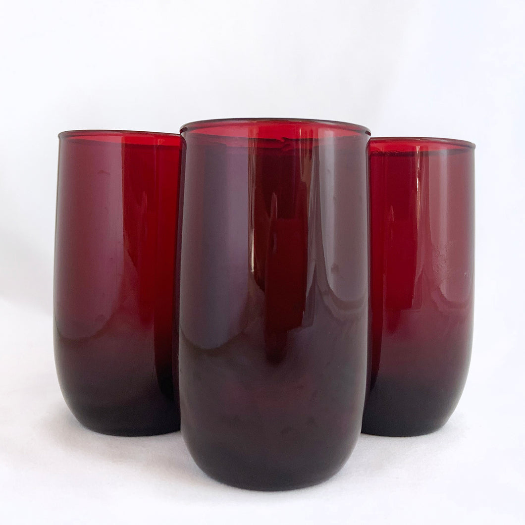 A great vintage mid-century modern set of four 9oz 