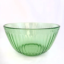 Load image into Gallery viewer, Vintage Style Sculptured Green Glass Mixing Nesting Bowl 7402-8 Six Cup 1.6 Litre Pyrex Vertical Panel Rib collectible collectors kitchen kitchenware housewares mixing baking cooking serving Tableware Glassware Home Decor Boho Bohemian Shabby Chic Cottage Farmhouse Victorian Mid-Century Modern Industrial Retro Flea Market Style Unique Sustainable Gift Antique Prop GTA Eds Mercantile Hamilton Freelton Toronto Canada shop store community seller reseller vendor
