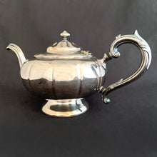 Load image into Gallery viewer, This beautifully crafted Birks Canada Primrose Plate silver plated teapot with matching creamer and sugar. Perfect for hosting an afternoon tea party!  Marked &quot;Primrose Plate, EP Copper, B.M. Mounts, 357, Made in Canada&quot;.  In excellent condition.   
