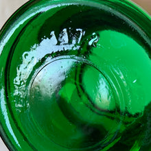 Load image into Gallery viewer, Vintage 1960s vase made by the National Potteries Corp., better known as &quot;NAPCO&quot; in Cleveland, Ohio. This gorgeous forest green glass vase, in shape #1172, will add sophistication to any floral arrangement. Production took place from the 1940s-1960s. Created some stunning bouquets with this vessel!  In excellent condition, no chips or cracks.  Two Sizes Available:  6 x 8 inches  7 1/2 x 10 inches
