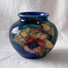 Load image into Gallery viewer, Vintage Mid-Century &quot;Orchid&quot; Miniature Vase, Moorcroft Pottery, England
