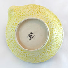 Load image into Gallery viewer, Vintage Ceramic Figural Lemon Citrus Juice Reamer, Marumon Ware, Japan
