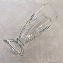 Load image into Gallery viewer, Classic Vintage Fluted 12 ounce oz Milkshake Glass Clear Ribbed Float Drink Drinking Glassware Housewares Tableware Home Decor Boho Bohemian Shabby Chic Cottage Farmhouse Mid-Century Modern INDUSTRIAL Retro Flea Market Style Unique Sustainable Gift Antique Prop GTA Hamilton Toronto Canada shop store community seller reseller vendor
