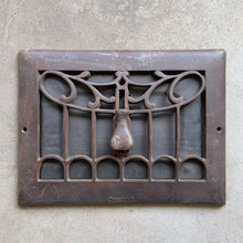 Load image into Gallery viewer, Antique / Vintage 1920s Art Nouveau Style Cast Iron Heating Vent Registers Wall Decor
